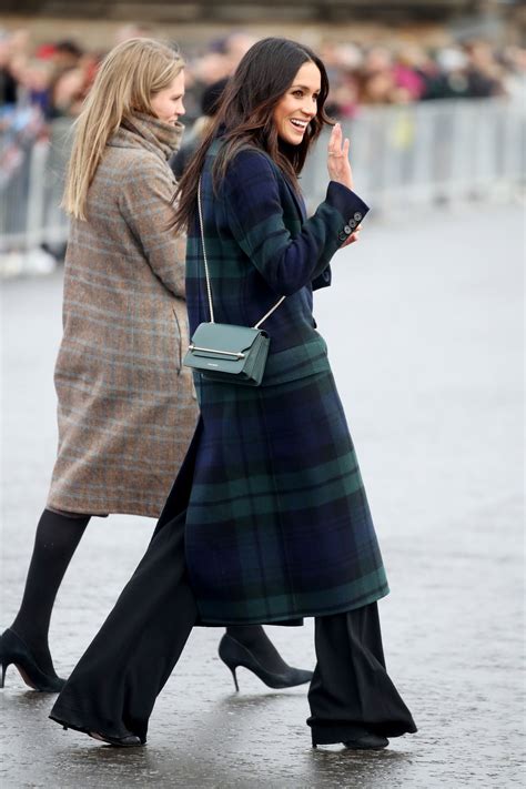 meghan markle burberry mantel|Meghan Markle's Tartan Coat .